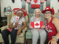 Canada Day 2020 - The Wellington Retirement Home and Long Term Care, Hamilton