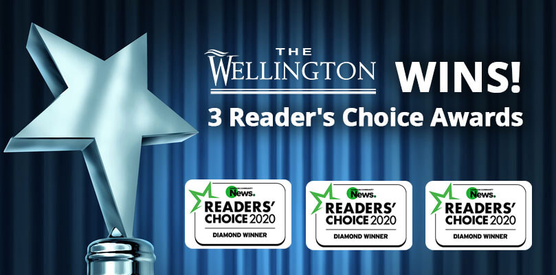 The Wellington Wins 3 Reader's Choice Awards - Latest News